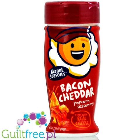 Seasonal Bacon Cheddar seasoning made with real cheese
