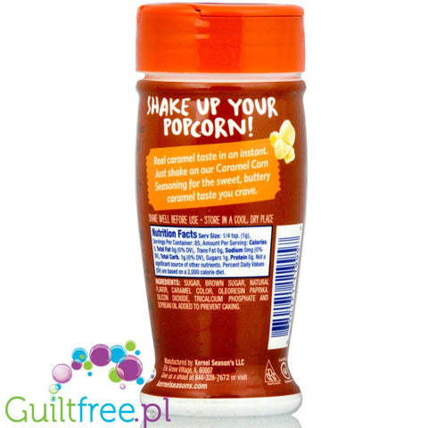 Kernel Season's Caramel Seasoning with pure cane sugar