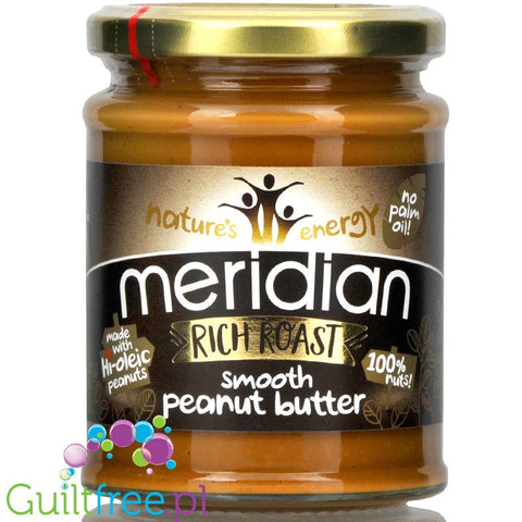 Meridian Rich Roast Nut Butter 280g / Smooth Peanut