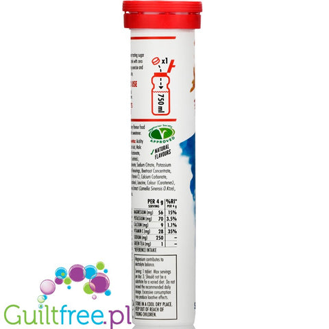 High 5 Zero 20 tabs Berry, sugar free electrolyte sport drink