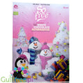 Plain organic dairy free white chocolate advent calender