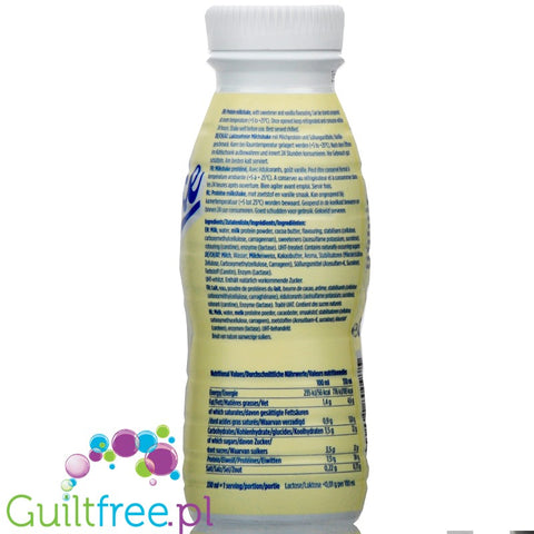 Barebells Milk shake Vanilla lactose free RTD protein shake 330ml