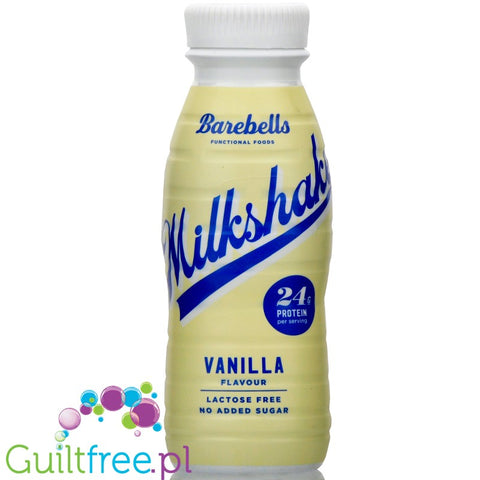 Barebells Milk shake Vanilla lactose free RTD protein shake 330ml
