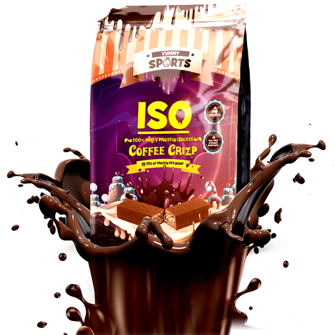 Yummy Sports ISO 100% Whey Protein Isolate Coffe Crizp