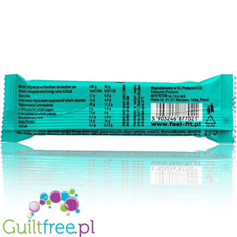 FeelFIT Protein Crispy Coconut protein bar