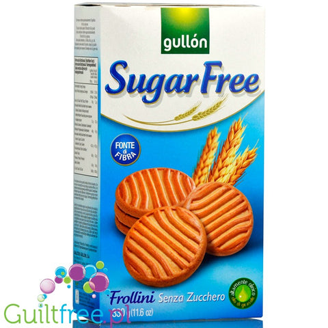 Gullón sugar free butterscotch cookies