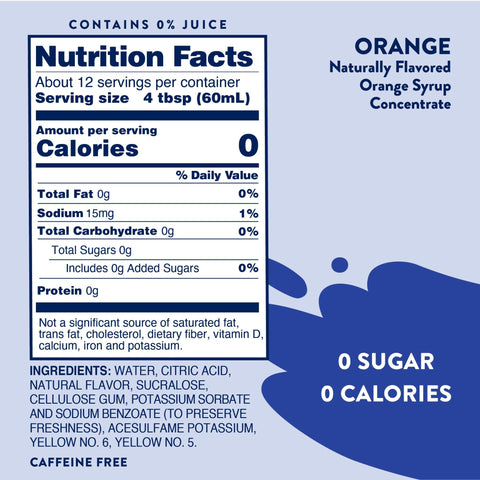 copy of Jordan's Skinny Syrups Skinny Mixes 946ml Blood Orange Margarita