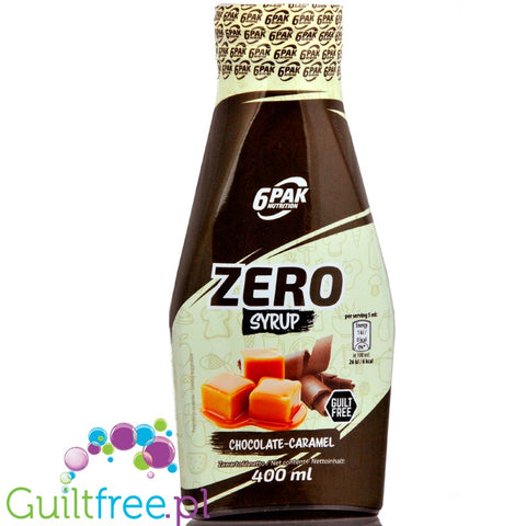 6Pak Nutrition Zero Sauce Chocolate & Caramel