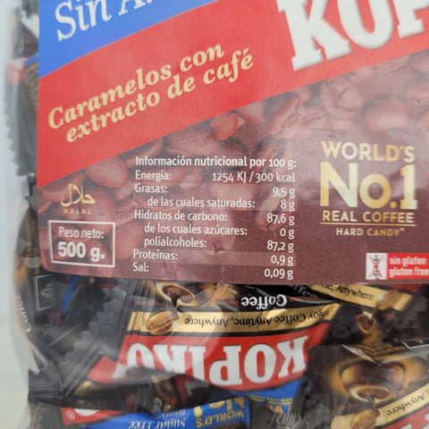Kopiko Coffee - mocno kawowe cukierki bez cukru