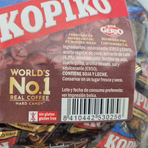Kopiko Coffee - mocno kawowe cukierki bez cukru