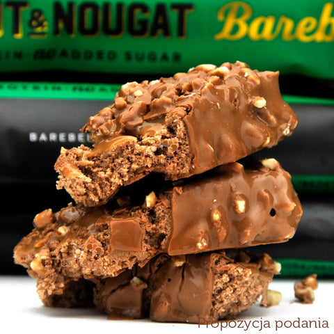 Barebells Hazelnut & Nougat  no added sugar protein bar