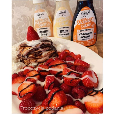 Skinny Food Zero Calorie White Chocolate Syrup