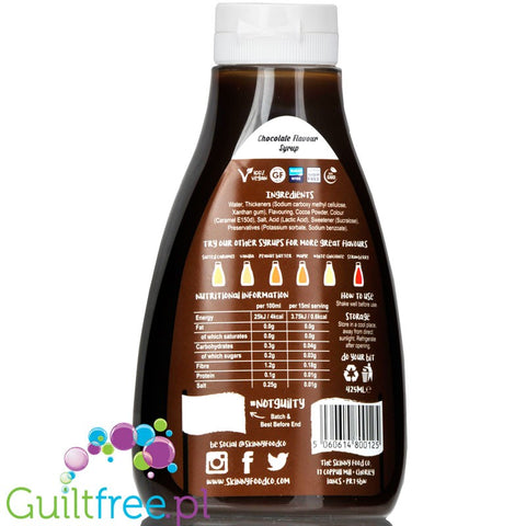 Skinny Food Zero Calorie Chocolate Syrup