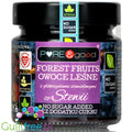 Pure & Good sugar free forrest fruit jam sweetened only with stevia and erythritol