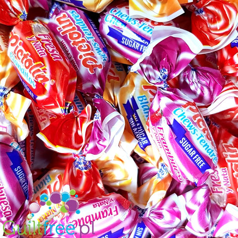 Pictolin sugar-free chewy cream-fruit candies