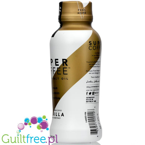 Kitu Super Coffee RTD, Vanilla, 12 fl oz 12 bottles