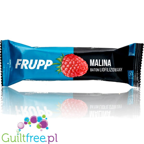 Frupp - a freeze-dried raspberry bar