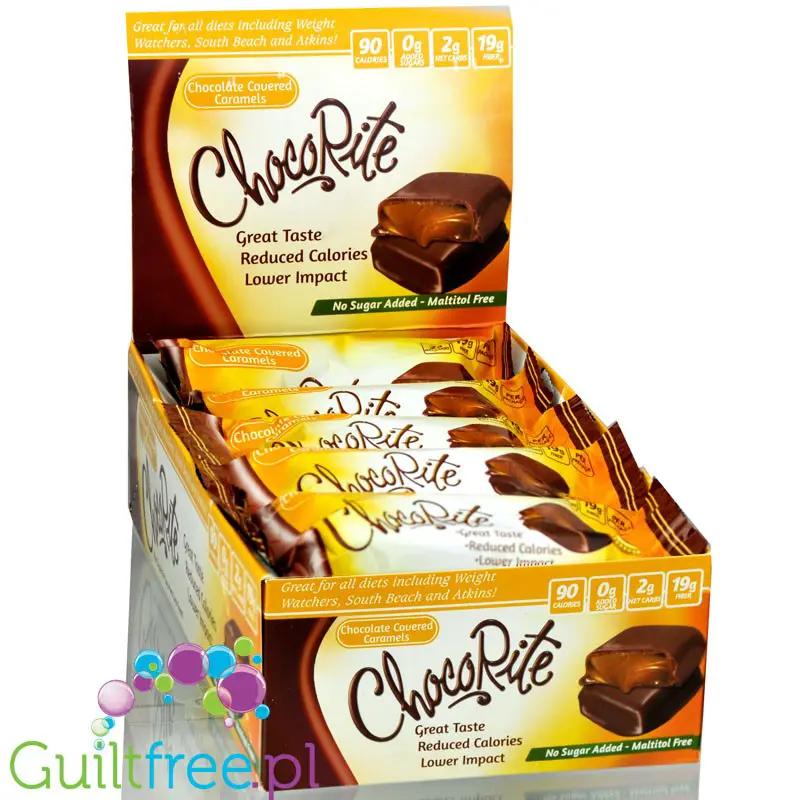 Healthsmart ChocoRite Chocolate Covered Caramels , box of 16 chocolate ...