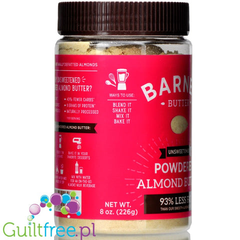 Barney Butter powdered defattd almond butter