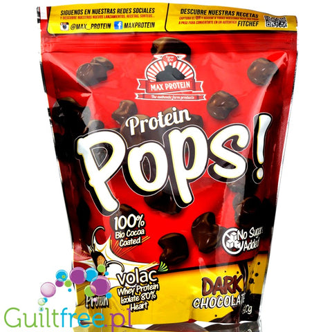 MAX Protein Pops Max White Chocolate 0,5kg 46% WPI