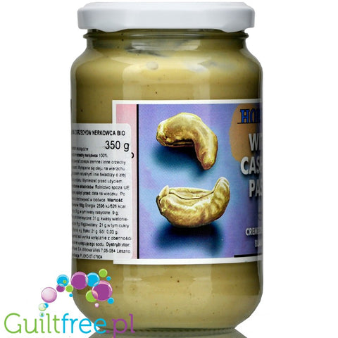 Horizon Bio white smooth cashew butter 100% nuts