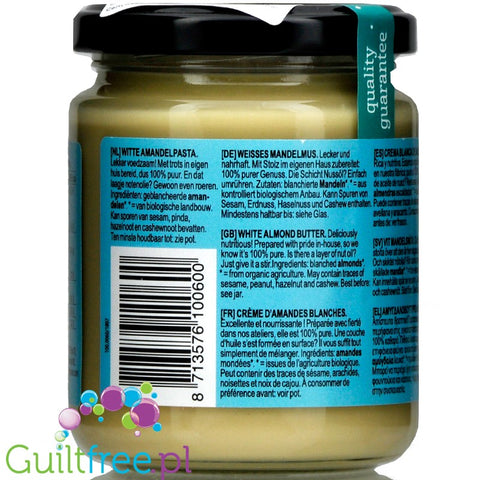 Terrasana organic white almond butter