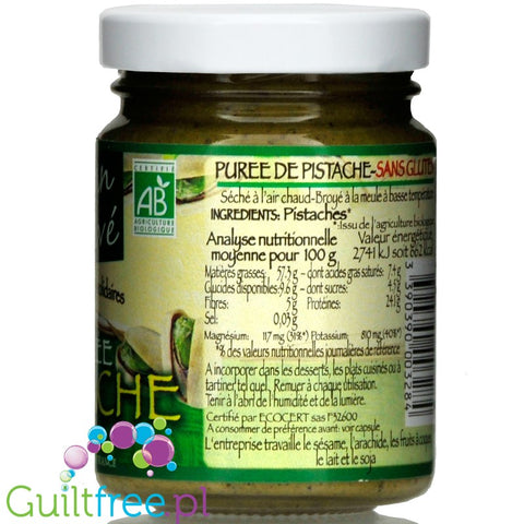 Jean Hervé pistachio nut butter 100%