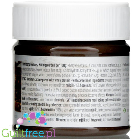 HealthyCo Proteinella Protein Gluten-Free Chocolate & Hazelnut Spread