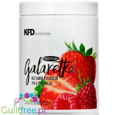 KFD Diet Jelly  (50 servings) - Raspberry & Strawberry
