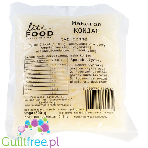 LiteFOOD konjak shirataki pasta 1kg