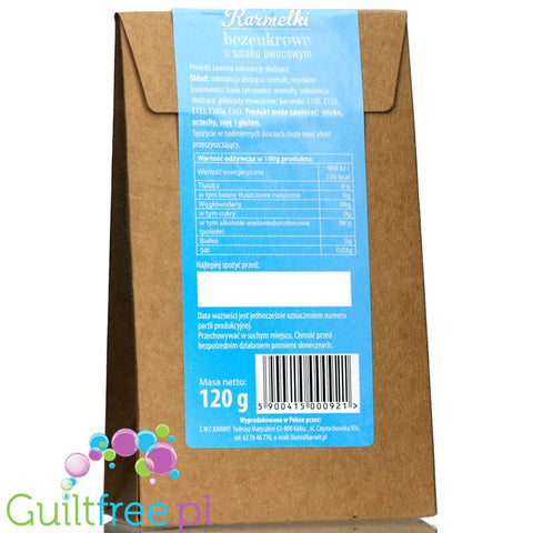 Karwit sugar free raspberry hard candies with stevia