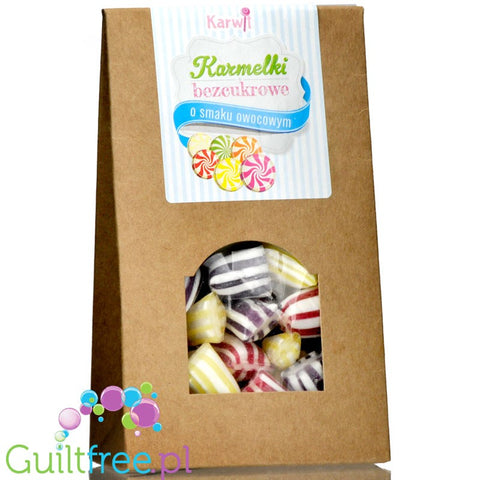 Karwit sugar free raspberry hard candies with stevia