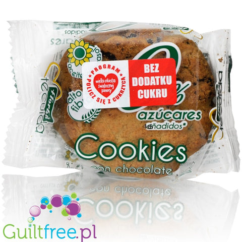 Florbu crispy sugar-free cakes with chocolate pieces 45g