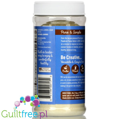PB2 Almond Powdered defattedalmond butter