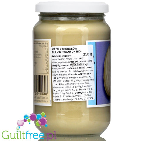 Horizon BIO white blanched almond butter 100%