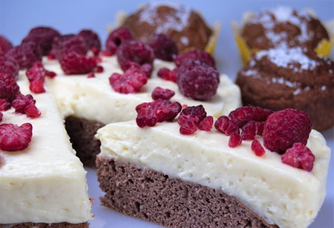 Adam's Cake Basic gluten free, low carb soft cocoa cake baking mix