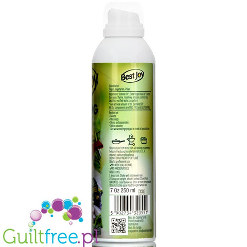 Best Joy Italian Herbs Cooking Spray for frying