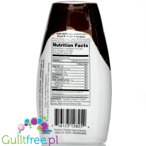 SweetLeaf Sweet Drops Stevia Sweetener, Chocolate Flavored  (50 ml)