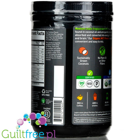 Garden of Life Dr. Formulated Keto MCT Powder