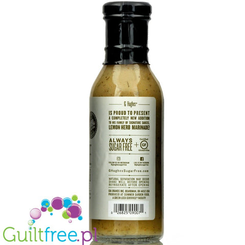 G. Hughes sugar free Marinade, Lemon Herb