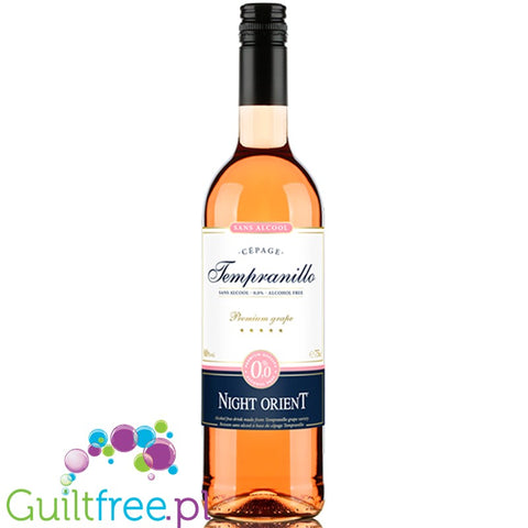 Night Orient Tempranillo alcohol fee low calorie wine
