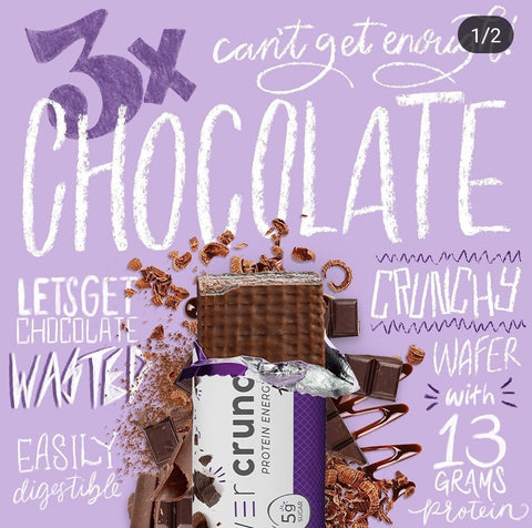 Power Crunch Protein Energy Bar BNRG Triple Chocolate