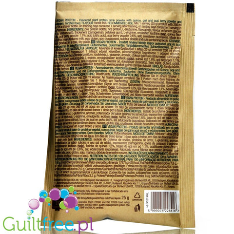 BioTech Vegan Protein Vanilla Cookie - vegan protein powder with acai, goji & quinoa