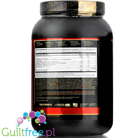 Optimum Nutrition, Whey Gold Standard 100% 0,9kg White Chocolate Raspberry