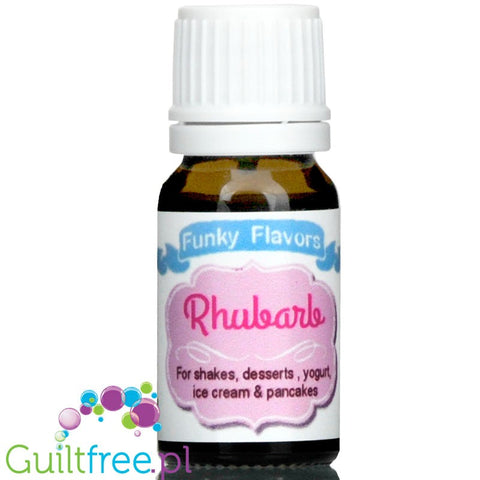 Funky Flavors Rhubarb liquid food flavoring, sugar & sweetener free