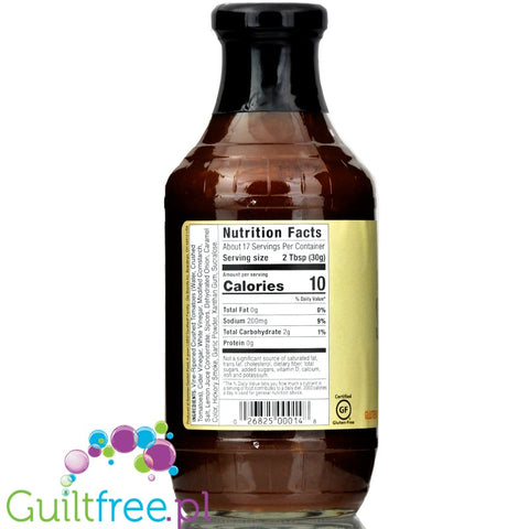 G. Hughes sugar free BBQ sauce Mesquite
