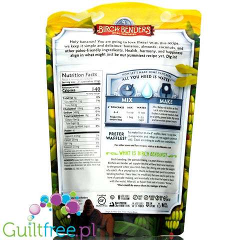 Birch Benders Paleo Pancake and Waffle Mix, Banana