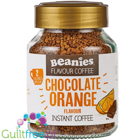 Beanies Chocolate Orange instant flavored coffee 2kcal pe cup