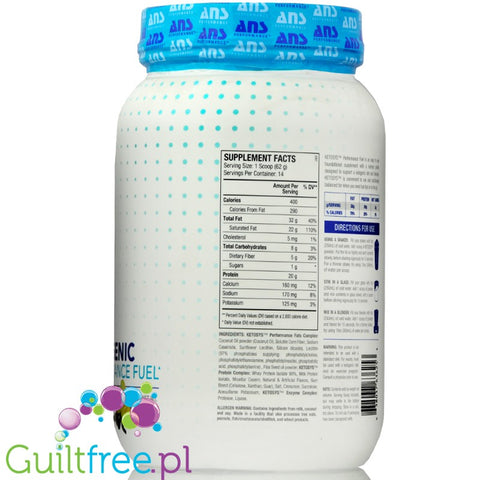 ANS Performance Ketosys Ketogenic Performance Fuel Vanilla Chai