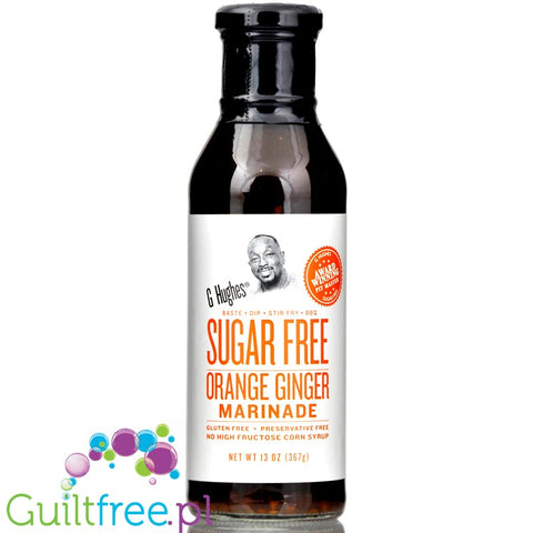 G. Hughes Smokehouse Sugar Free Marinade, Orange Ginger